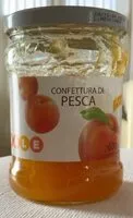 Mängden socker i Confettura di pesca