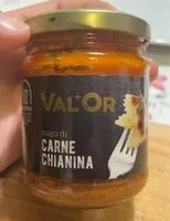 Mängden socker i Suga carne chianina