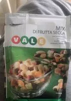 Mängden socker i Mix di frutta secca
