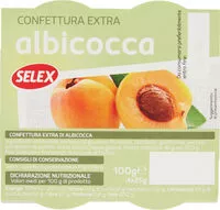 Mängden socker i Confettura extra di albicocche in monoporzioni