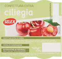 Mängden socker i Confettura extra di ciliegie in monoporzioni