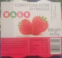 Mängden socker i Confettura extra di fragole