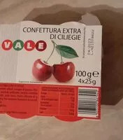 Mängden socker i Confettura extra di ciliege