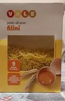 Mängden socker i Pasta all'uovo Filini
