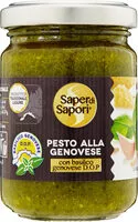 Mängden socker i Sape di saporIGPesto fresco alla genovese