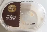 Mängden socker i Gelato al caffè arabica