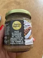 Mängden socker i Selex sape di saporIGPaté di cipolle in aceto balsamico tonno