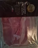 Mängden socker i Prosciutto cotto di alta qualità