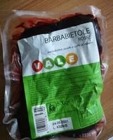 Mängden socker i Barbabietole rosse