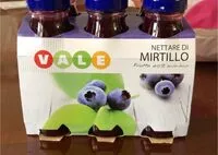 Mängden socker i nettare di mirtillo