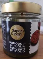 Mängden socker i Pomodori di Puglia essiccati sott'olio