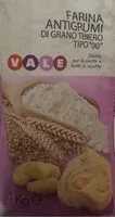 Mängden socker i Farina antigrumi di grano tenero tipo “00”