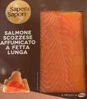 Mängden socker i Salmone scozzese affumicato a fetta lunga