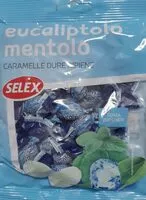 Mängden socker i Caramelle dure eucalipto mentolo senza zuccheri
