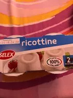 Mängden socker i Ricottine