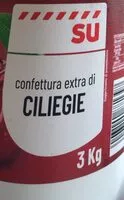 Mängden socker i Confettura cigliege