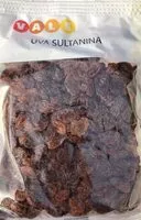 Mängden socker i Uva sultanina