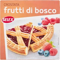 Mängden socker i Crostata ai frutti di bosco