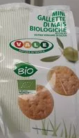 Mängden socker i Mini gallette di mais biologiche