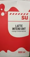 Mängden socker i Latte intero uht a lunga conservazione