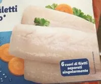 Mängden socker i cuori di filetto di nasello