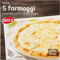 Mängden socker i Pizza 5 formaggi surgelata