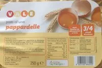 Mängden socker i Pappardelle