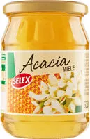 Mängden socker i Miele di acacia