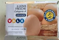 Mängden socker i 6 uova fresche