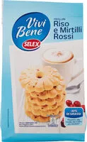 Mängden socker i Vivi bene frollini con riso e mirtilli rossi