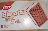 Mängden socker i Bicotti ripieni di gelato