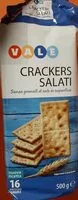 Mängden socker i crackers salati