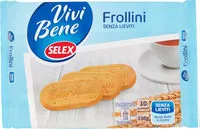 Mängden socker i Vivi bene frollini senza lieviti