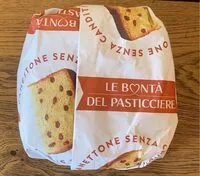 Mängden socker i Panettone senza canditi