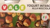 Mängden socker i Yogurt intero alla nocciola
