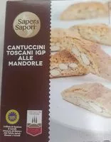 Mängden socker i Cantuccini Toscani IGP Alle Mandorle