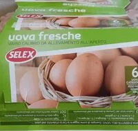 Mängden socker i Uova fresche da allevamento all'aperto