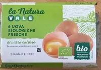 Mängden socker i Uova biologiche fresche