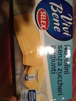 Mängden socker i Novellini senza zuccheri aggiunti