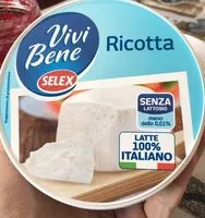 Mängden socker i Ricotta vivi bene