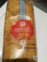 Mängden socker i Pâtes grecques