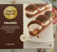 Mängden socker i Saper di sapori tiramisù congelato