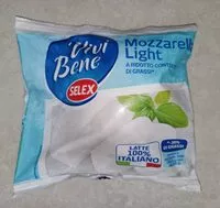 Mängden socker i Mozzarella light