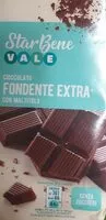 Mängden socker i Cioccolato fondente extra con maltiolo