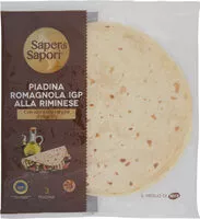 Mängden socker i Piadina Romagnola alla Riminese