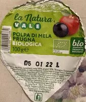 Mängden socker i Polpa di mela e prugna biologica