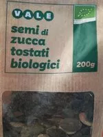 Mängden socker i Semi di zucca tostati biologici