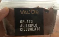Mängden socker i Gelato al triplo cioccolato