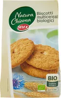 Mängden socker i Natura chiama biscotti multicereali biologici