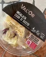 Mängden socker i Insalata cuor di gusto